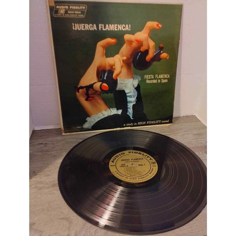 Ana Maria Rafael De Los Reyes & Ortega Jurega Flamenca Fiesta LP AFLP 1852